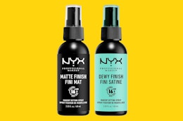 NYX Makeup Setting Spray 2-Pack, as Low as $7.49 on Amazon card image