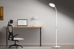 LED Floor Lamp, Just $21.99 on Amazon card image