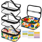 Clear Toy Storage Bags
