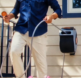 Retractable Garden Hose Reel, Just $79.98 on Amazon card image