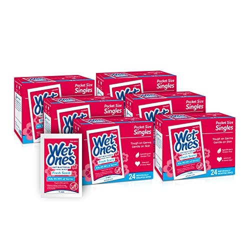 Wet Ones Hand Wipes 6-Pack