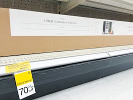 Threshold Bookcase with Doors