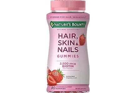 2 Nature's Bounty Gummy Vitamins