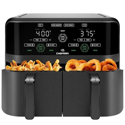 Chefman Dual Basket Air Fryer