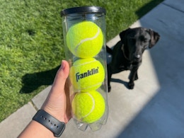 Franklin Sports Tennis Balls 3-Pack, Just $1.99 on Amazon card image