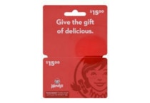Wendy's $15 Gift Card