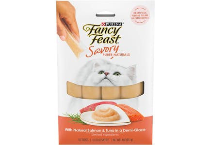 2 Fancy Feast Purees