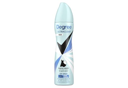 Degree Women Ultraclear Dry Spray