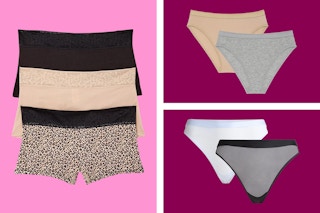 3 Underwear Sets: Boyshorts, bikini & mesh styles from Joyspun at Walmart