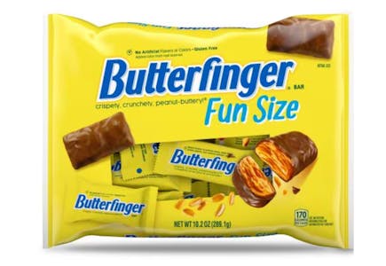 4 Butterfinger Candy Bags