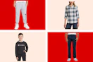 costco apparel stock images collage