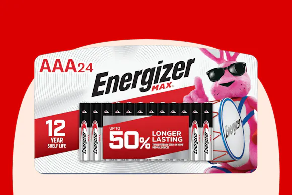 Energizer AAA Batteries 24-Pack, as Little as $7.14 on Amazon