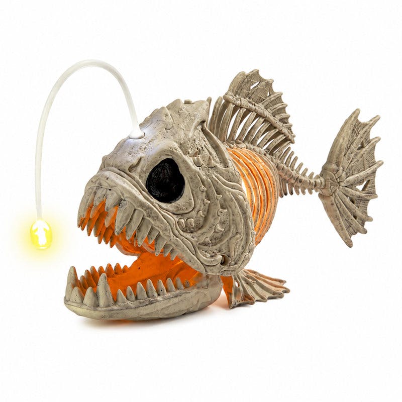 Skeleton Fish with LED Eye