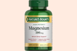 Nature's Bounty Magnesium Tablets B00H5PJ0HW