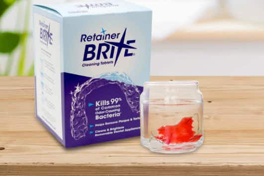 Retainer Brite Cleaner Tablets 120-Pack, as Low as $16.61 on Amazon card image