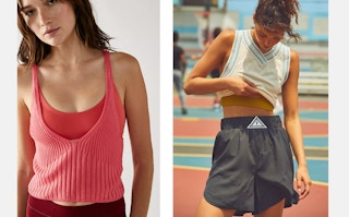 collage of free people apparel