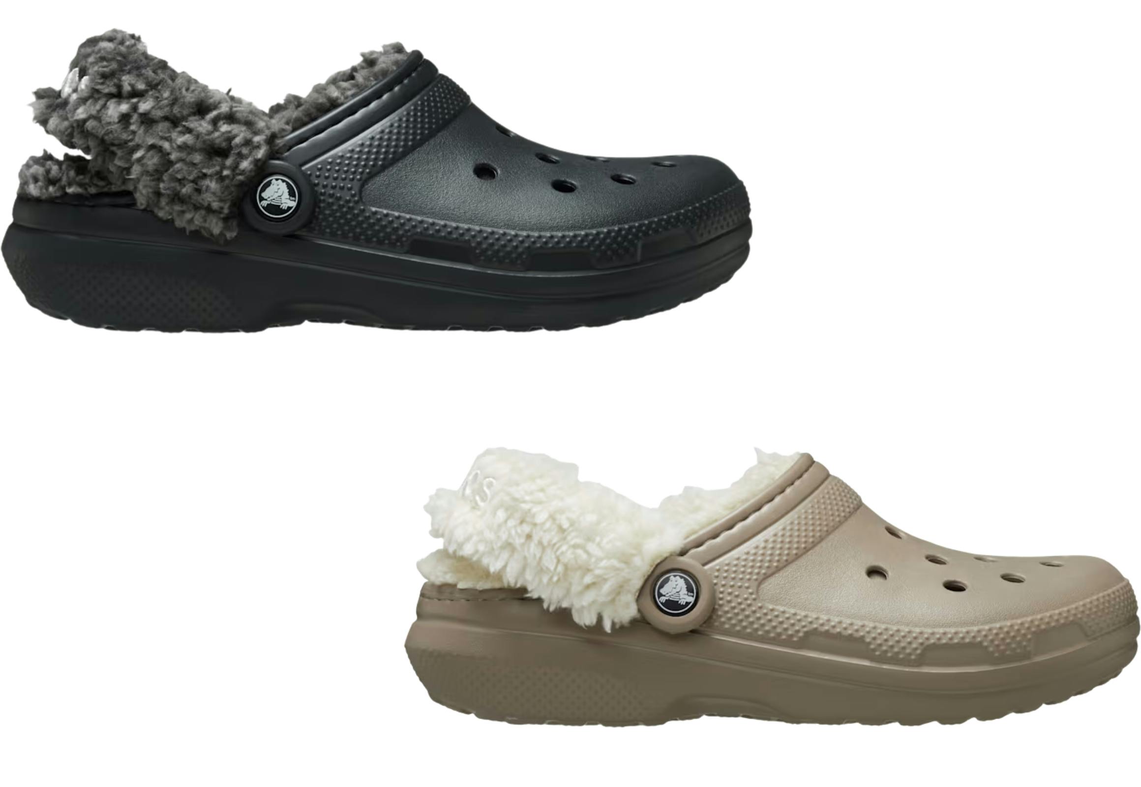 Crocs Adult Fleece-Lined Clogs