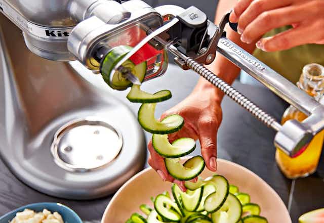 KitchenAid 7 Blade Spiralizer Attachment, Only $69 Shipped (Reg. $130) card image