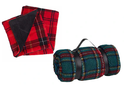 3 Sherpa Blankets