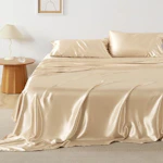 Bedsure Satin Sheet Set