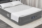 Sealy: AlwayzAire 18" Airbed - Queen sitting on the floor inflated.