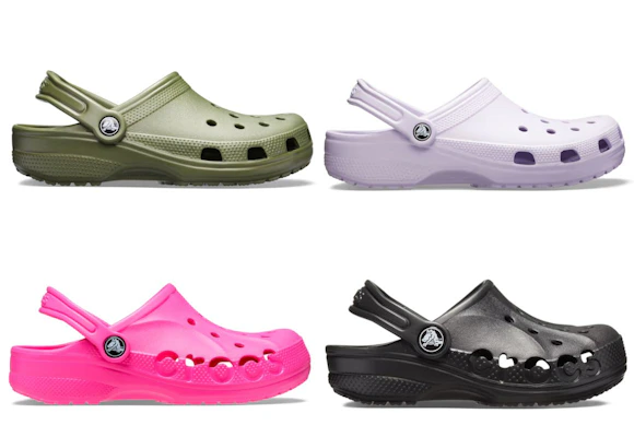 4 Crocs Clogs