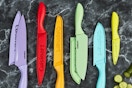 cuisinart knives on a table