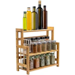 Bamboo Kitchen Countertop Organizer