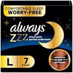 Always ZZZ Period Underwear