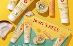 a set of travel-sized Burt's Bees products