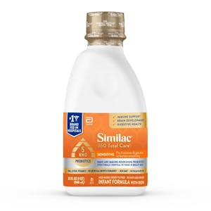 2 Similac Infant Formula Bottles