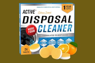 Garbage Disposal Cleaner Deodorizer Tablets box