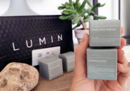lumin skincare items