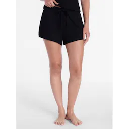 Women's Ribbed Sleep Shorts