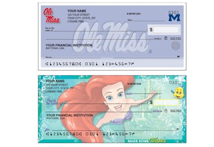 2 Personalized Checks Boxes