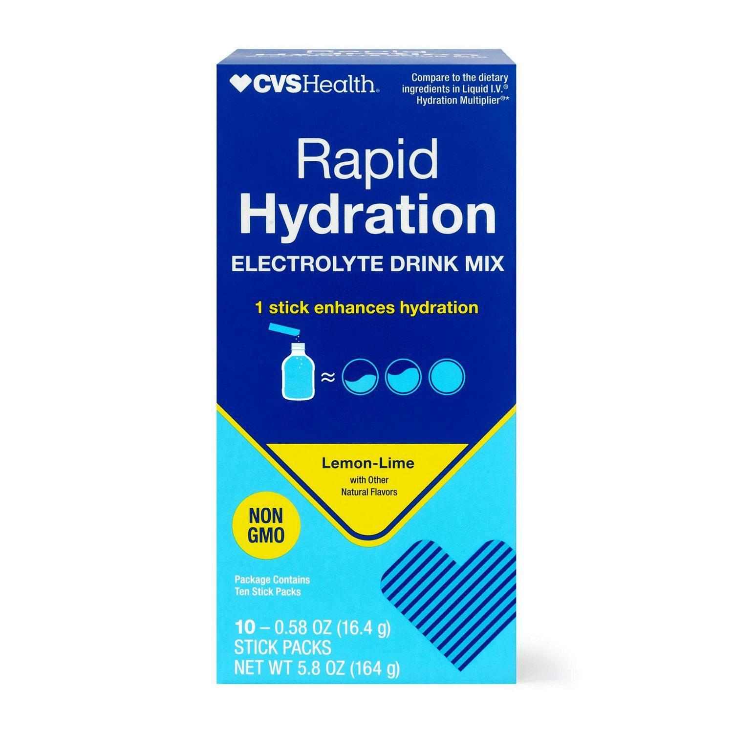 2 CVS Adult Electrolyte Drink Mix Boxes