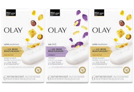 3 Olay Beauty Bar Packs