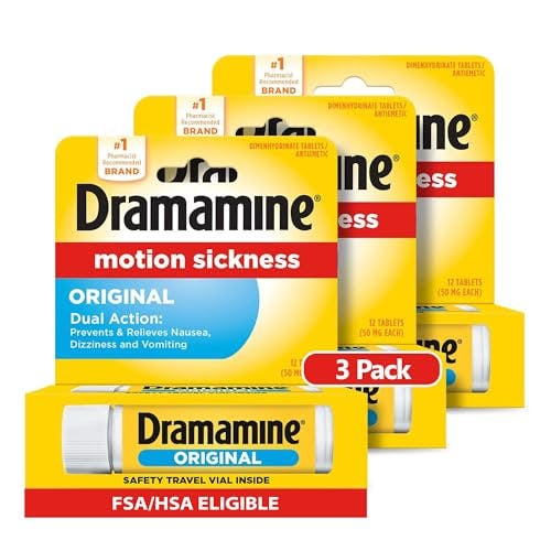 Dramamine Motion Sickness 3-Pack