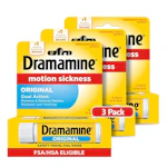Dramamine Motion Sickness 3-Pack