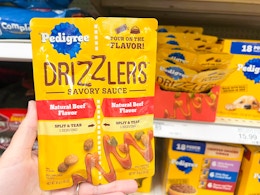 Get Up to 3 Pedigree Drizzlers for Free at Target card image