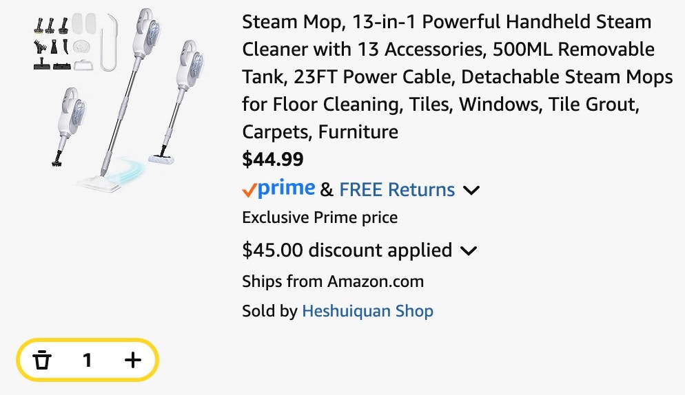 steam mop