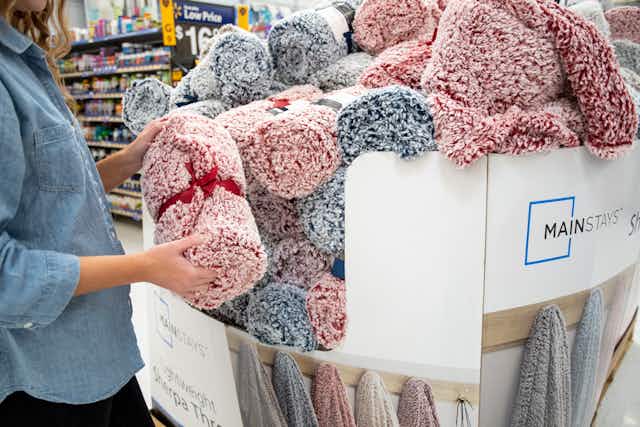Throw Blankets at Walmart Are on Sale for as Little as $7 card image