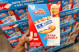 Mr. Clean Magic Eraser, Just $0.73 Each at Costco card image