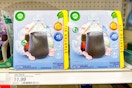 air wick essential mist starter kit sitting on a target shelf
