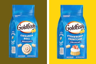 Goldfish Grahams bags on KCL Template