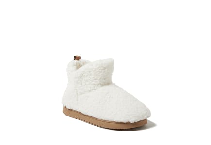 Dearfoams Women's Teddy Bootie Slippers