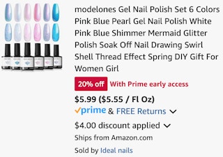 an amazon cart ending in $5.99