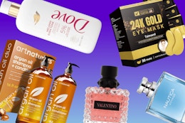 Best Amazon Beauty Deals: Dove, Perfume Gift Sets, Pimple Patches, and More card image