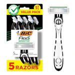 BIC Flex 5 Sensitive Men's Razors