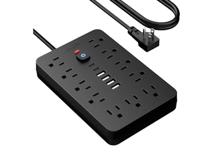 Flat Plug Surge Protector